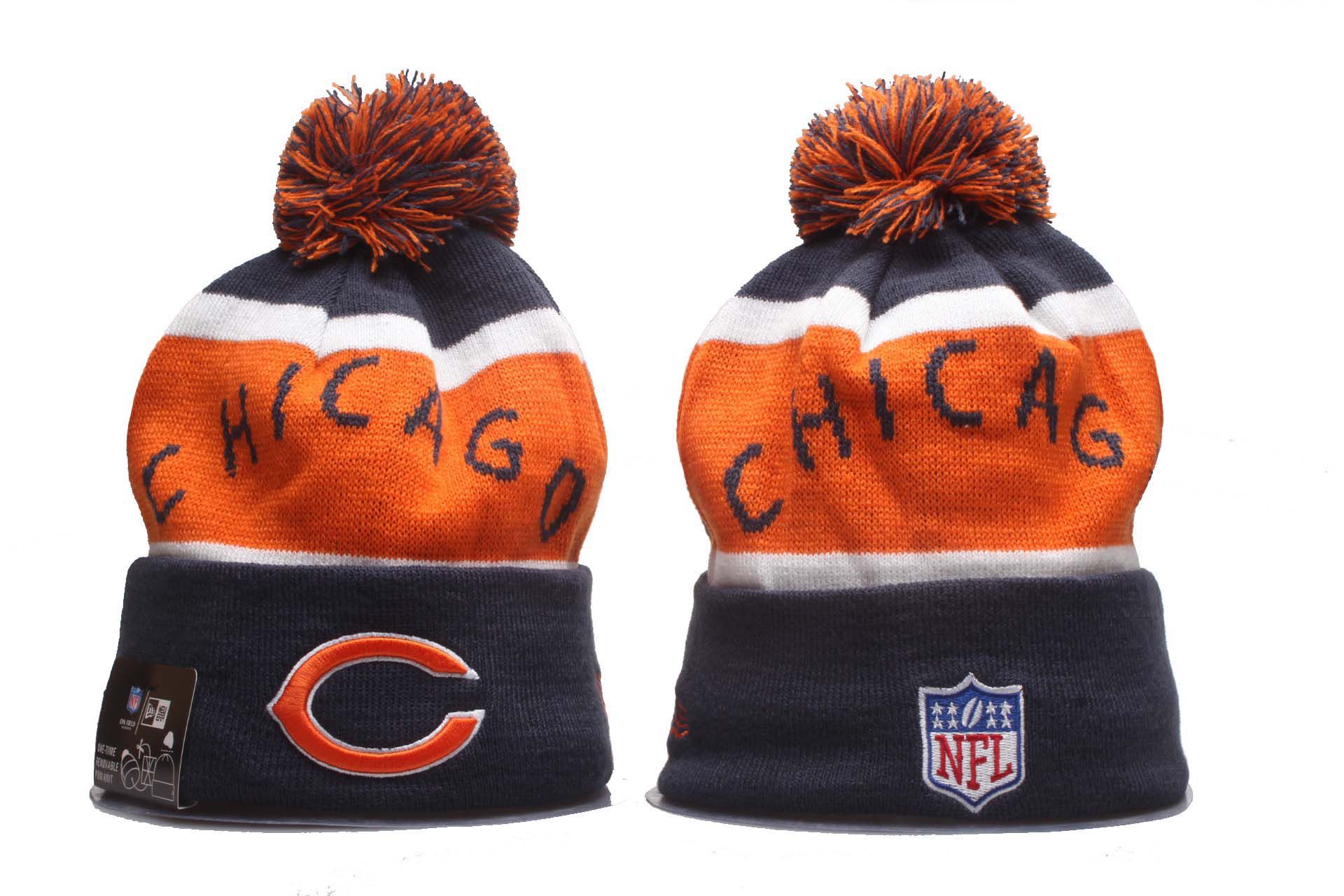 2023 NFL Chicago Bears beanies ypmy1->carolina panthers->NFL Jersey